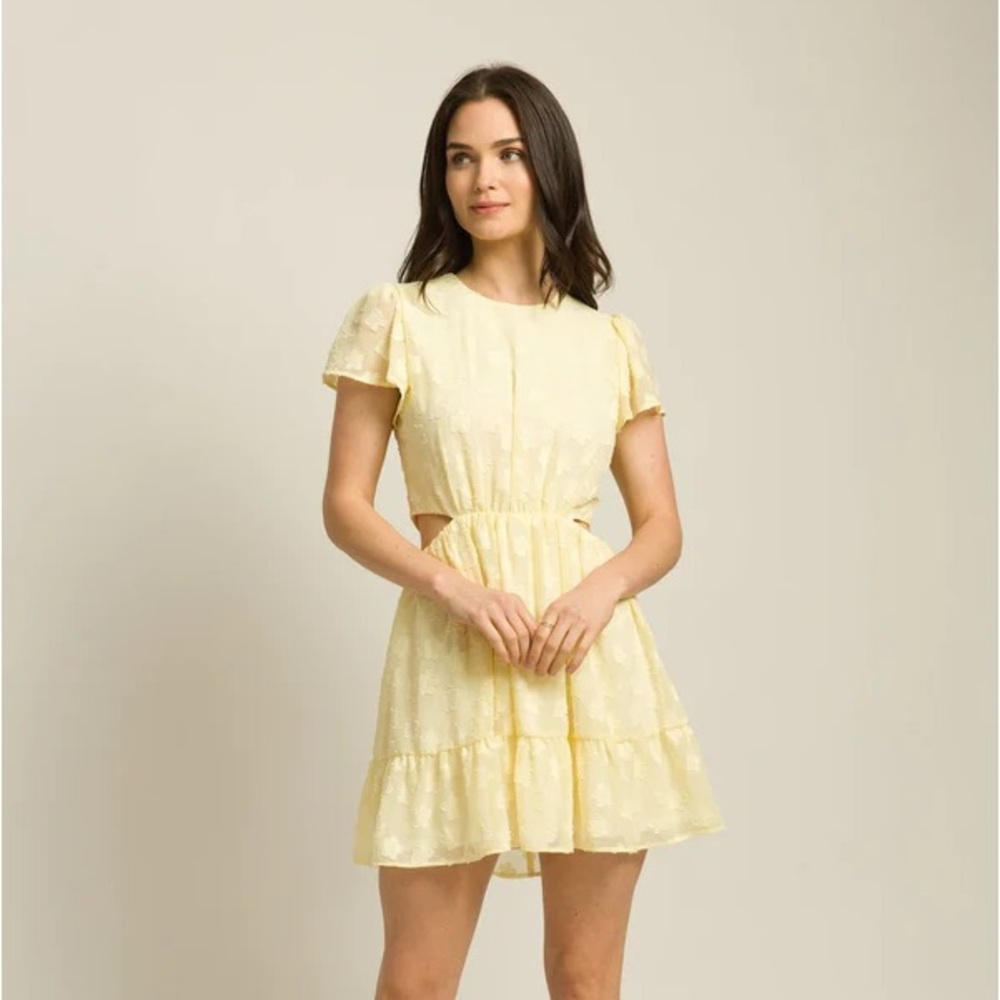 Show Me Your Mumu Merritt Dress Yellow Daisy